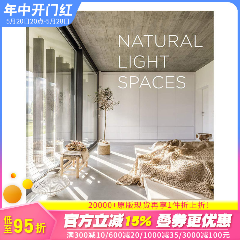 【预售】 Natural Light Spaces，自然光空间设计英文原版图书籍进口正版 Zamora Mola, Francesc建筑风格与材料构造