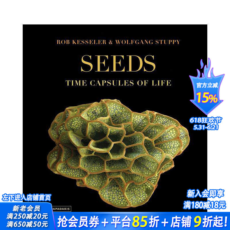 【预售】种子:生命的时间胶囊 Seeds: Time Capsules of Life 原版英文生活综合 正版进口书