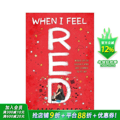 【现货】当我感到烦恼时：找到自己的精彩 When I Feel Red: A powerful story of dyspraxia 12岁+英文小说故事 英语阅读进口书