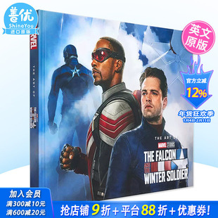 【预售】猎鹰与冬兵 漫威影视设定集 英文原版 Marvel S the Falcon and the Winter Soldier The Art of the Series Marvel