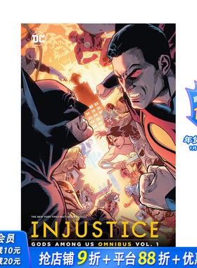 【现货】英文漫画 不义之财：我们中间的众神 全集1 Injustice: Gods Among Us Omnibus Vol. 1 正版原版进口图书 DC comic