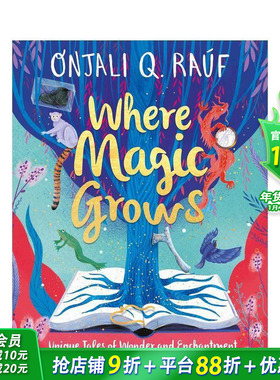 【现货】魔法发生的地方 Where Magic Grows 12岁+英文小说故事文学 英语拓展阅读进口书