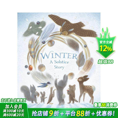 【预售】冬至的故事 Winter: A Solstice Story 原版英文儿童插画绘本进口书