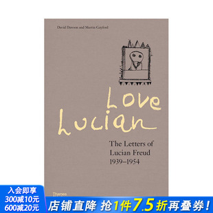 正版 善优图书 卢西安·弗洛伊德 Love Lucian 1954 英文原版 书信：1939 进口书籍 当代艺术 预售