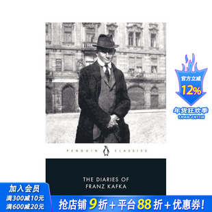 【现货】弗朗茨·卡夫卡日记 The Diaries of Franz Kafka 20世纪伟大作家 手写日记 原版英文文学传记 正版进口书