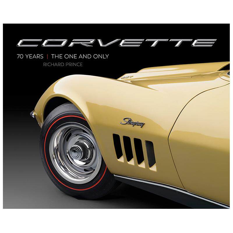 【预售】雪佛兰科尔维特 70 年： Corvette 70 Years: The One and Only 原版英文工业产品设计