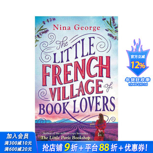 【预售】爱书人的法国小村庄 The Little French Village of Book Lovers 原版英文文学小说 正版进口书