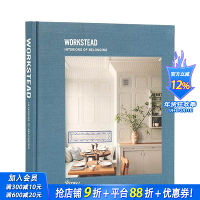 【现货】Workstead设计工作室：归属感室内装饰 Workstead: Interiors of Belonging 原版英文室内设计装饰 正版进口书#