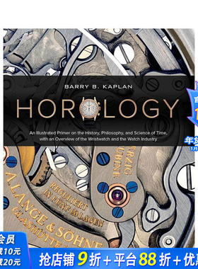 【预售】钟表学：图文通识 Horology 原版英文珠宝首饰 正版进口书