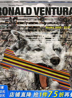 【现货】 Ronald Ventura: Works 1998-2017，罗纳德文图拉作品集 英文原版图书籍进口正版 Demetrio Paparoni Page 艺术