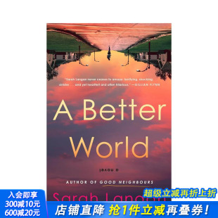 布拉姆 Langan 预售 世界 英文文学小说 进口书 原版 斯托克奖 一个更好 Better Sarah 正版 World
