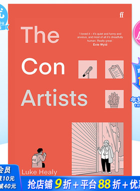 【现货】英文漫画 骗子：卢克·希利 The Con Artists: Luke Healey 图像小说 正版进口书籍 Random House