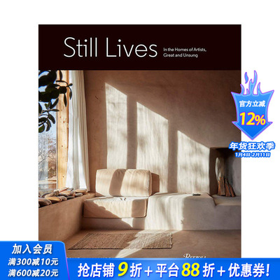 【现货】Still Lives静物：在艺术家的家 野口勇奥基夫米罗的家与工作室 In the Homes of Artists, Great and Unsung 英文书