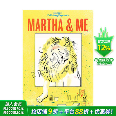 【现货】[T&H]玛莎和我 Martha & Me 儿童趣味绘本 英文原版 启发创作和想象力 睡前故事 Raining Elephants【善优童书】