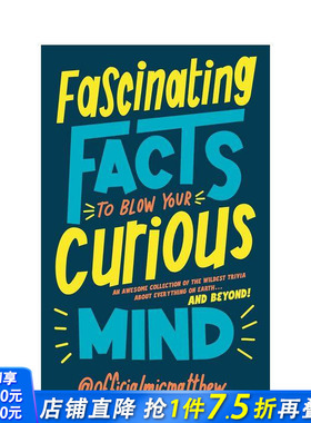 【预售】令人着迷的事实让你大吃一惊 Fascinating Facts to Blow Your Mind 原版英文人文历史 正版进口图书