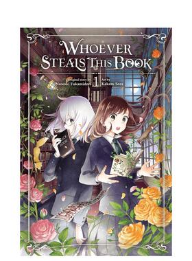 【预售】谁偷了这本书 卷1 Whoever Steals This Book  Vol. 1 原版英文漫画书 正版进口图书
