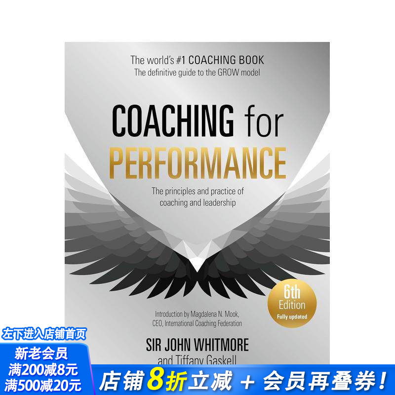 【预售】高绩效教练(第6版) 福布斯推荐领导力读物 Coaching for Performance 原版英文商业行销 正版进口书