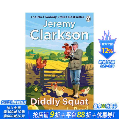 【预售】克拉克森的农场4：鸡飞狗跳（平装） Diddly Squat: Home to Roost 原版英文文学传记 正版进口书