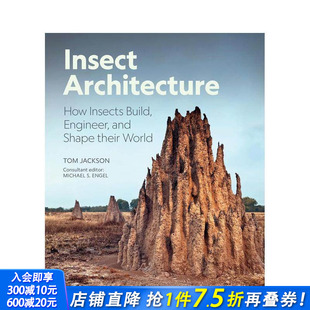 Architecture 进口书 昆虫建筑学：昆虫如何建造 正版 英文社会科学 原版 Insect 世界 设计并塑造它们 预售