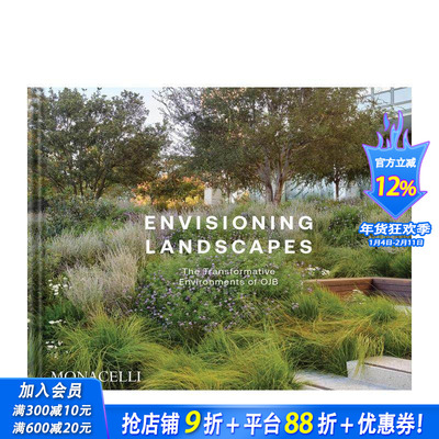 【预售】构想景观：OJB的变革性环境 Envisioning Landscapes: The Transformative Environments原版英文建筑设计 正版进口书
