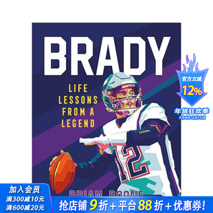 【现货】【传奇人物课堂】汤姆·布雷迪 橄榄球传奇四分卫 【Life Lessons from a Legend】Tom Brady 原版英文文学传记正版进口书