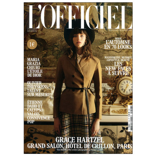 订阅 L'Officiel Paris 女性时尚杂志 法国法文原版 年订6期 D048 年订6期