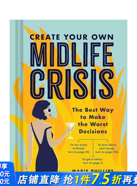 【现货】制造你自己的中年危机 Create Your Own Midlife Crisis 原版英文心灵励志 正版进口书