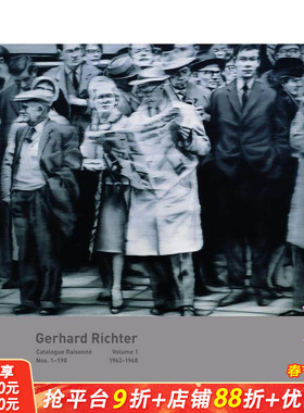 【预售】格哈德·里希特作品集(卷一) Gerhard Richter Catalogue Raisonné. Volume 1 原版英文艺术画册画集 正版进口书