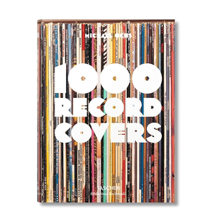 【现货】英文原版 【Bibliotheca Universalis】1000个专辑封面 1000 Record Covers 平面设计 TASCHEN出版 正版进口