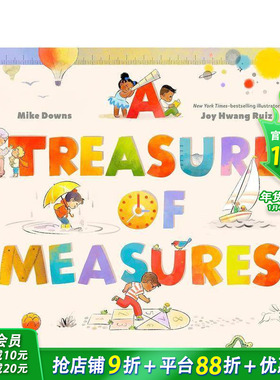 【预售】测量的宝贵 Treasure of Measures 百科知识科普 英文儿童插画绘本 进口童书