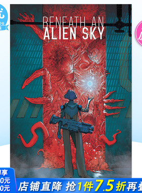 【预售】英文漫画 异星穹下 Beneath an Alien Sky 图像小说 正版进口书籍 Simon & Schuster 善优图书