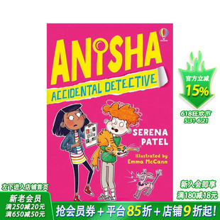【现货】【意外侦探阿妮莎】#1 Anisha， Accidental Detective 侦探推理章节小说 英文儿童桥梁章节故事 英语拓展阅读进口书