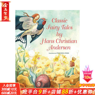 【现货】安徒生经典童话 Classic Fairy Tales by Hans Christian Andersen 英文儿童插画故事绘本 进口童书