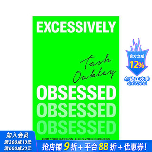 【预售】热爱：创业手册 Excessively Obsessed 原版英文商业行销 正版进口书