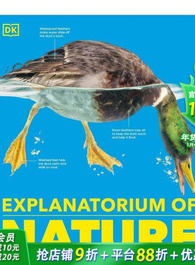 【现货】自然解析 Explanatorium of Nature 英文儿童插画故事绘本 进口童书