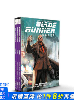 【现货】银翼杀手 起源1-3 盒装合集 Blade Runner Origins 1-3 Boxed Set 原版英文漫画书 正版进口书