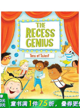 【预售】天才课间休息?2 Recess Genius 2， The 英文儿童插画故事绘本 进口童书
