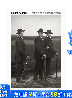 【现货】英文原版 奥古斯特·桑德：20世纪的人August Sander: People of the 20th Century 英文摄影艺术 正版进口图书画册