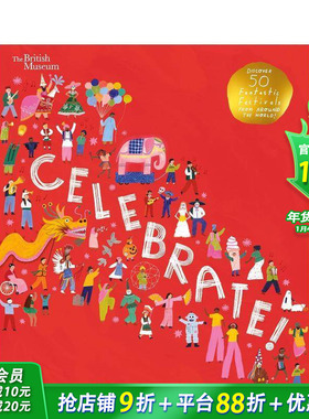 【预售】大英博物馆：50 个奇妙节日 British Museum: Celebrate! 原版英文儿童插画绘本进口书