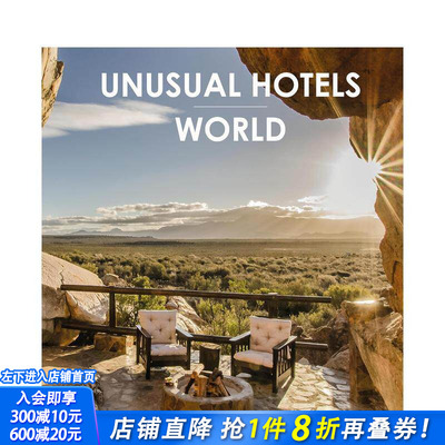【预售】非凡酒店 - 世界 Unusual Hotels - World 原版英文旅行 正版进口图书