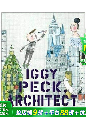 【现货】伊基·佩克 建筑师 【The Questioneers】Iggy Peck， Architect 英文儿童插画故事绘本 英语进口童书