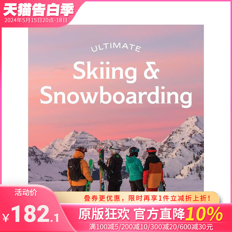 【预售】滑雪和单板滑雪指南 Ultimate Skiing & Snowboarding 原版英文运动 正版进口图书