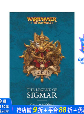 【现货】战锤：西格玛传奇 【Warhammer】The Legend of Sigmar 原版英文文学小说 游戏工坊 正版进口书