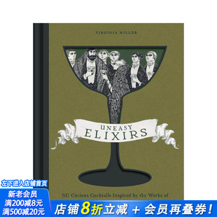 【预售】诡谲灵药/爱德华·戈里 Uneasy Elixirs/Edward Gorey 原版英文餐饮生活美食 正版进口书