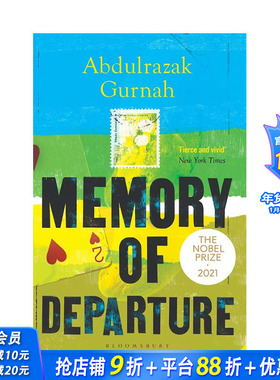 【预售】英文原版 【2021诺贝尔文学奖得主】离别的记忆 Memory of Departure 英文传记 正版进口书籍