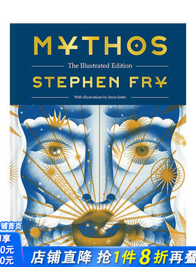 【现货】【油炸叔讲希腊神话】神话：插图珍藏版 【Stephen Fry's Greek Myths】Mythos原版英文文学 正版进口书