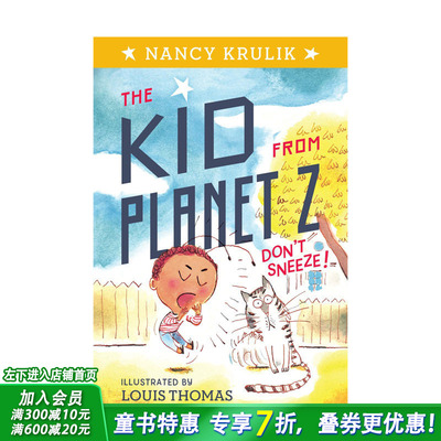 【预售】【Kid From Planet Z】2：Don\'t Sneeze!别打喷嚏 英文儿童章节书【善优童书】
