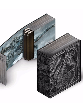 【预售】上古卷轴5：天际卷1-3 精装收藏套装 英文原版 The Skyrim Library - Volumes I, II & III (Box Set) 游戏设定集 善优