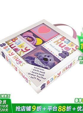 【现货】抱抱宝贝套装Baby Hugs 0-3岁幼儿布艺游戏书 英文原版 Roger Priddy 【善优童书】