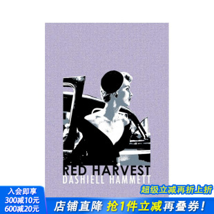 英文文学小说 进口书 Hammet侦探小说 Red Harvest 收获 Dashiell 血腥 正版 原版 预售
